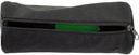 basic trousse rond 21x7cm noir