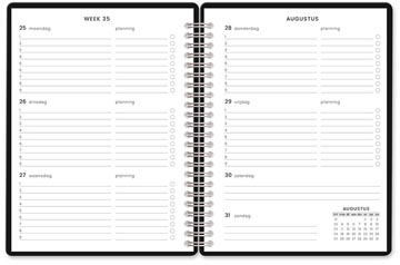 soho agenda a5 26-27 spir noir
