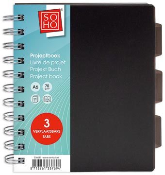 soho projectboek a6 120v ass