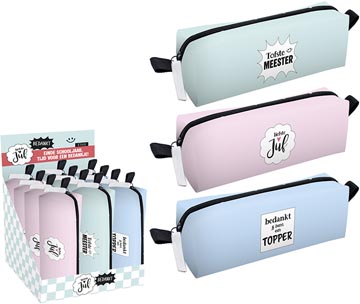 trousse 23x8cm fin annee