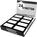 soho etiq scolaires noir 24x