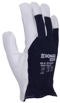 donau gants travail blc-bl s