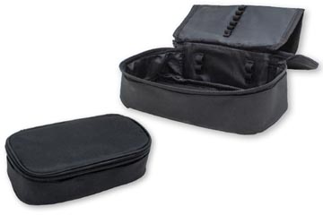 basic trousse 24x12cm noir