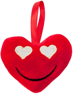 coeur avec boulce susp 6,5 cm