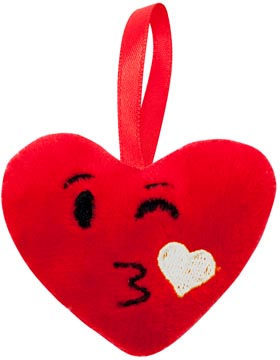 coeur avec boulce susp 6,5 cm