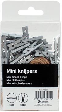 pince mini 50x avec corde 6m