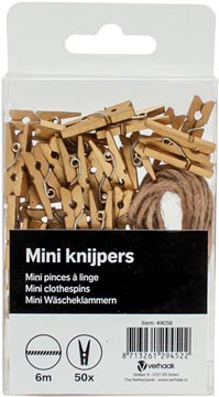 pince mini 50x avec corde 6m