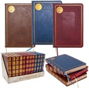 carnet notes old book 14x20cm