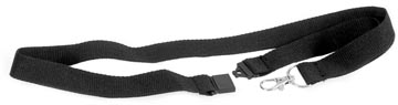 europel cordon de badge noir