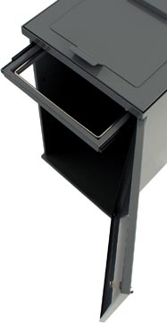 v-part modulair poubel 85l gr