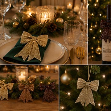 deco susp noel noeud 9cm