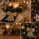 deco susp noel noeud 9cm