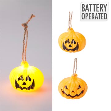 potiron led halloween 6x6cm