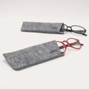 etui a lunettes xl gris