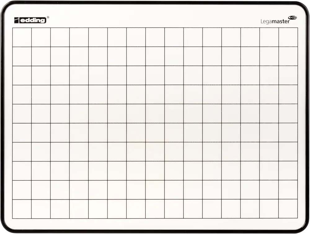 Legamaster gelakt staal wisbordje blanco + geruit - 001.webp
