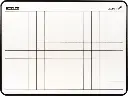 Legamaster gelakt staal wisbordje blanco + geruit - 001.webp