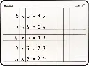 Legamaster gelakt staal wisbordje blanco + geruit - A02.webp