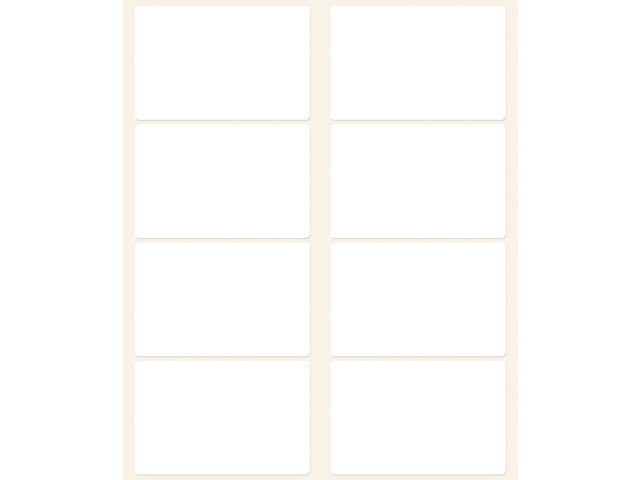 ZWECK ETIKETTEN (54X35MM, -)