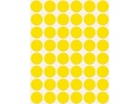 ETIKETTEN ROND (GEEL, DOOS, 18)