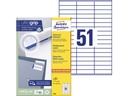 ZWECK ETIKETTEN INKJET-LASER-KOPIE (70X16.9MM)