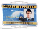 Durable Houder voor veiligheidspas voor 1 kaart 10 STUKS