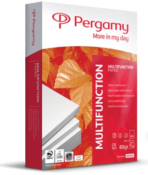 Pergamy Multifunction printpapier ft A4, 80 g, pak van 500 vel