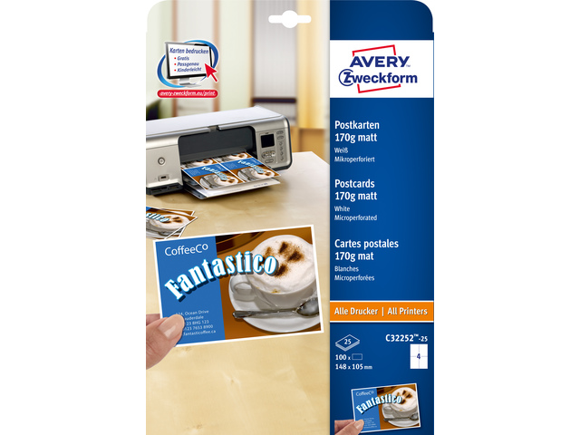 25BL.POSTKAARTEN GEPERF.10X15CM