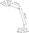 HANSA BUREAUL LED EMOTION ZILV