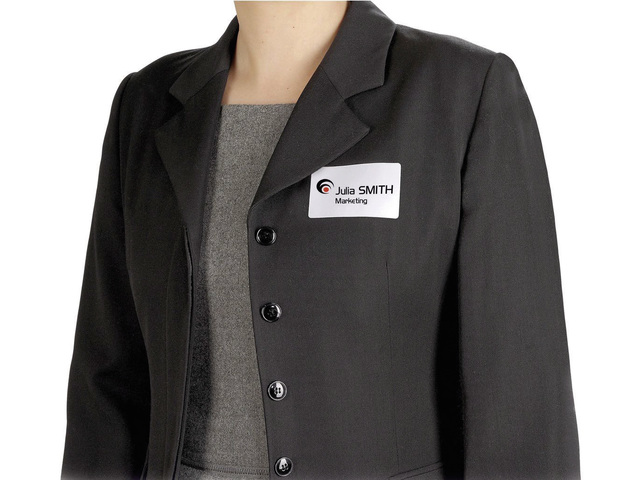 ZWECK NAAMETIKET (80X50MM, INKTJET)