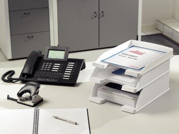 BRIEVENBAKJE LEITZ (WIT)