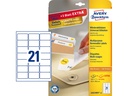 ZWECK STICK&LIFT ETIKETTEN (63.5X38.1MM)