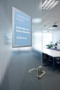 Durable Duraframe A4 zilver, in ophangbare etui