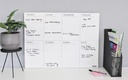 DESQ MAGN WEEKPLANNER 45X60CM