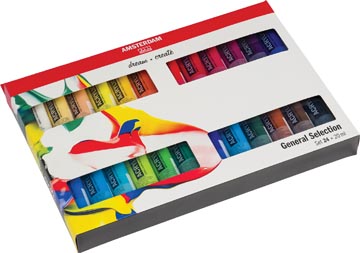 ACRYLIC SET AMSTERDAM (24X20ML)
