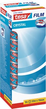 TESA PLAKB CRYST 33MX19MM PK8