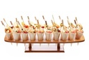 Serveerplateau bamboe 20 gaats 500 x 150 x 85 mm