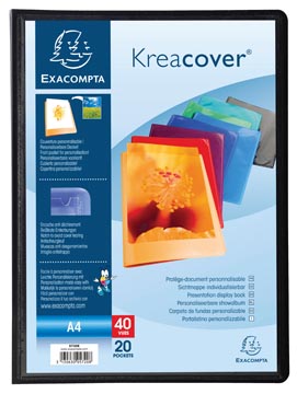 EXACOMPTA SHOWALBUM KREACOVER 20 TASSEN