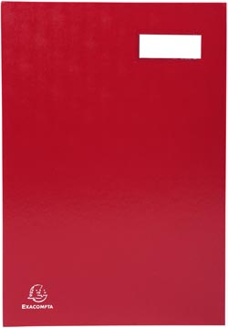 EXACOMPTA HANDTEKENMAP ROOD