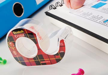 AFROLLER SCOTCH CRYSTAL CLEAR 19MMX7,5M