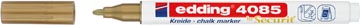 EDDING KRIJTMARK 4085 GOUD