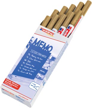 EDDING KRIJTMARK 4085 GOUD