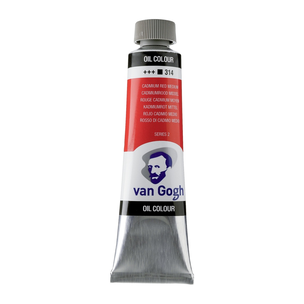 OLIEVERF VAN GOGH (CADMIUMROOD MIDDEL, 40ML)