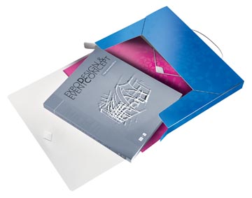 WOW ELASTOBOX A4 BLAUW