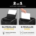 FELLOWES PAPIERVERNIETIG 80M