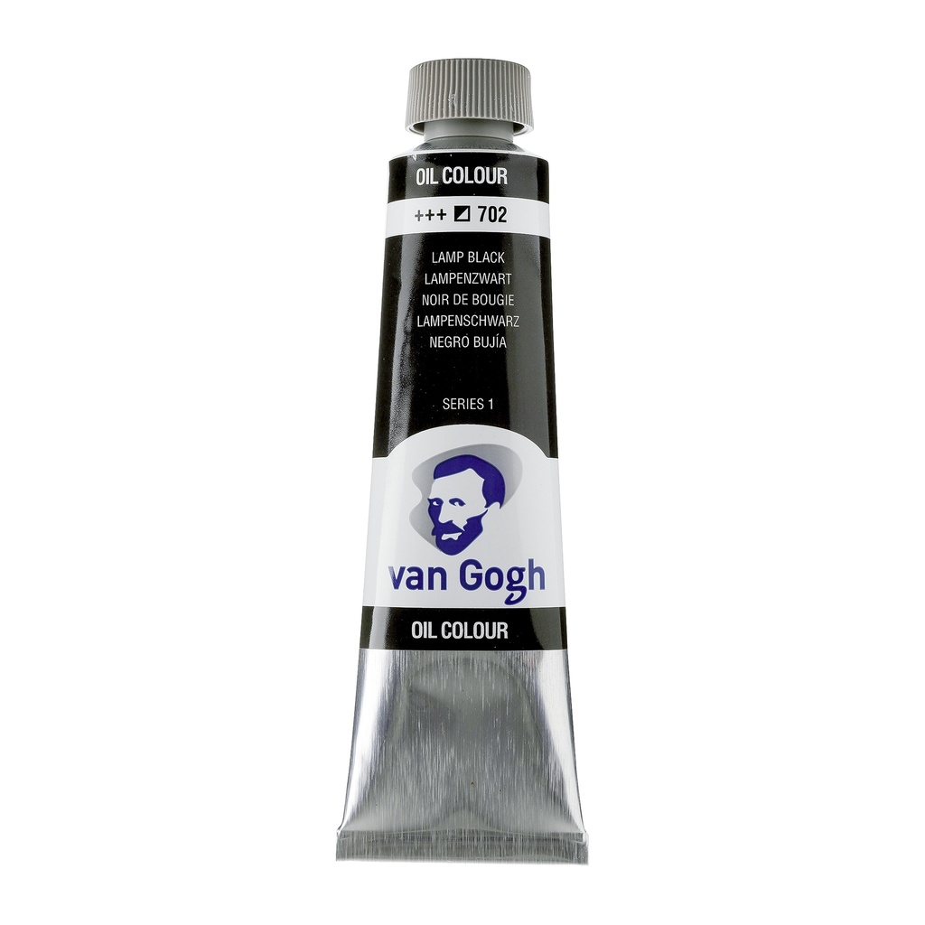 OLIEVERF VAN GOGH (LAMPENZWART, 40ML)