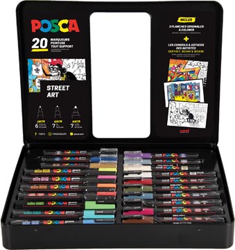 POSCA PAINTMARKER STREET ART