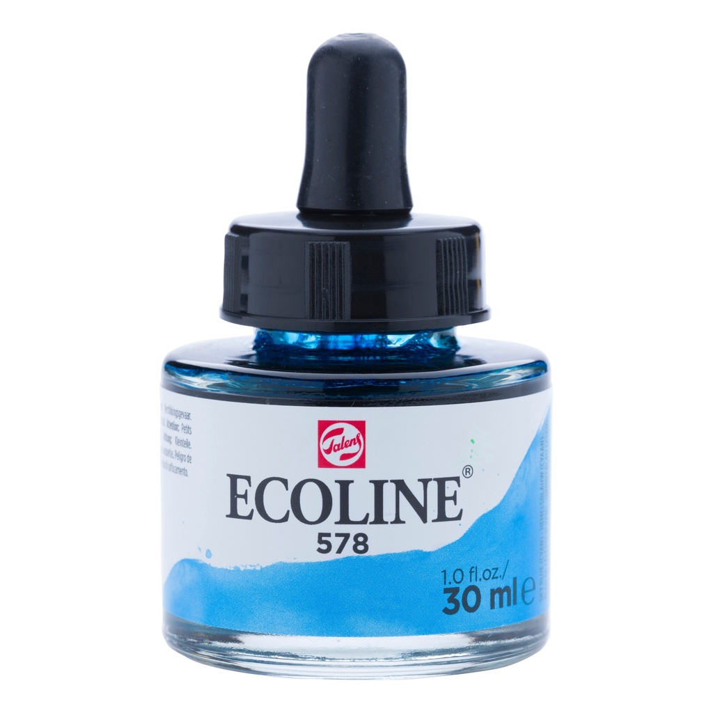 ECOLINE TALENS (HEMELSBLAUW (2), 30ML)