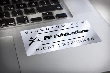 ZWECK ETIKETTEN LASER (45.7X21.2MM, ZILVER)