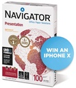 NAVIGATOR PAPIER A4 100G 500V