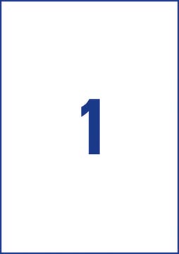 ZWECK ETIKETTEN INKJET-LASER-KOPIE (210X297MM)
